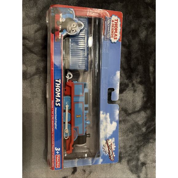 Thomas & Friends Trackmaster Motorized Railway Thomas Blue Engine 2009 R9228 New